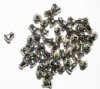 50 6mm Nickel Plated Bullet Ear Clutch